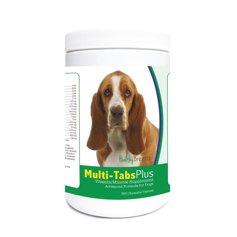 Basset Hound Multi-Tabs Plus Chewable Tablets 365 Count