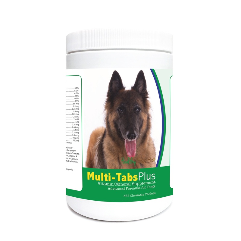 Belgian Tervuren Multi-Tabs Plus Chewable Tablets 365 Count