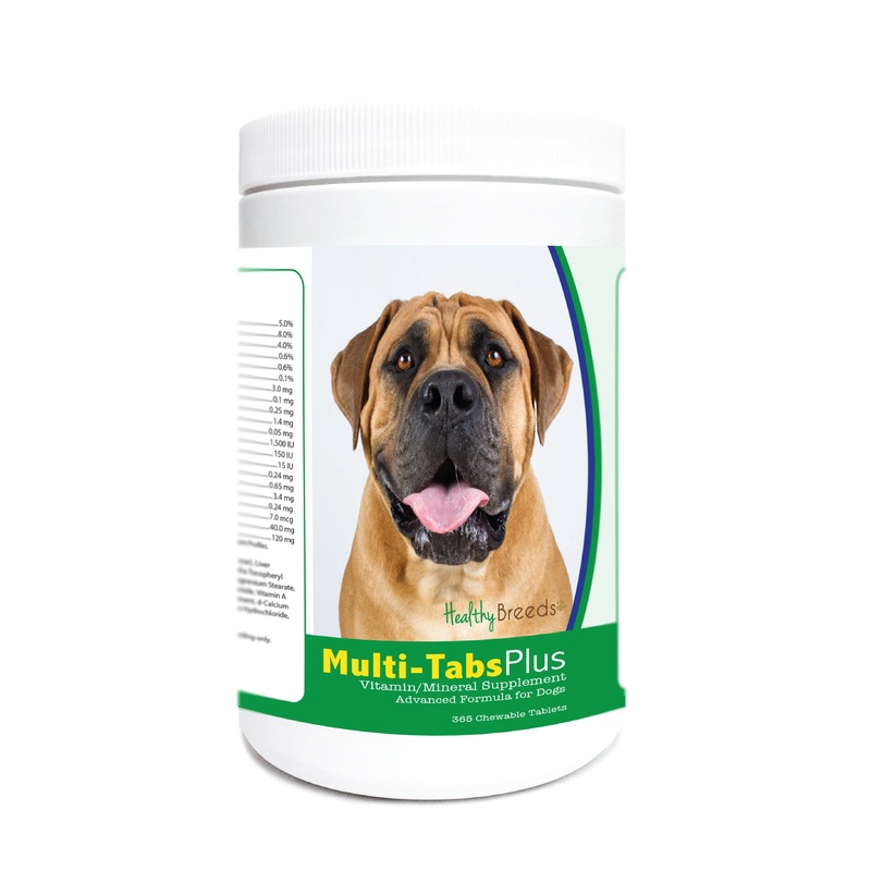 Boerboel Multi-Tabs Plus Chewable Tablets 365 Count