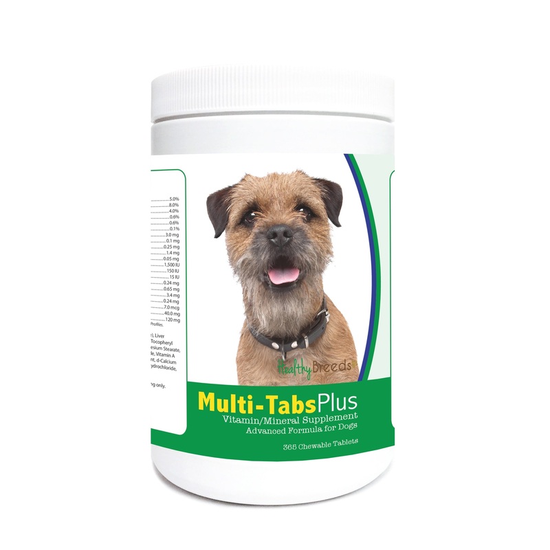 Border Terrier Multi-Tabs Plus Chewable Tablets 365 Count