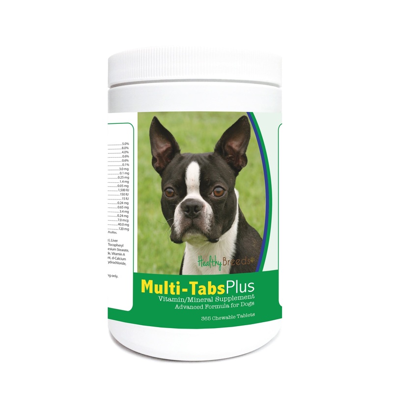 Boston Terrier Multi-Tabs Plus Chewable Tablets 365 Count