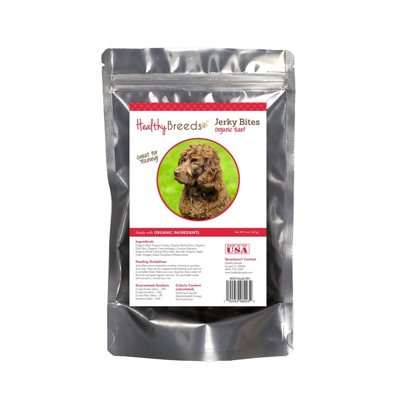 Boykin Spaniel Jerky Bites Beef Recipe Dog Treats 5 oz
