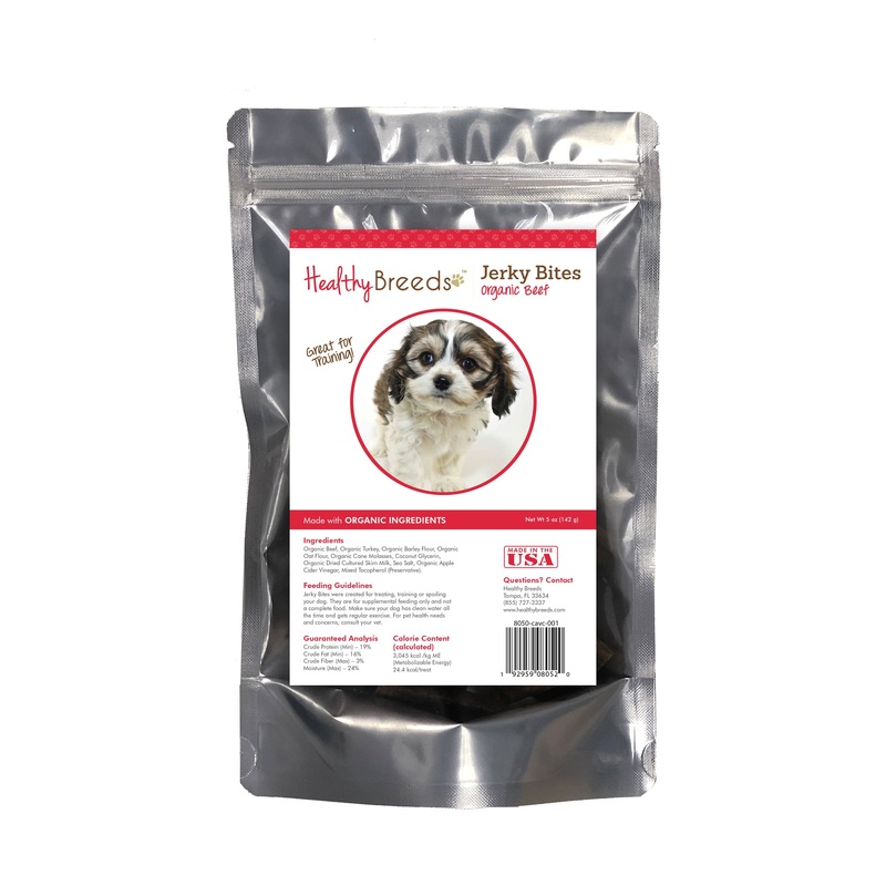 Cavachon Jerky Bites Beef Recipe Dog Treats 5 oz
