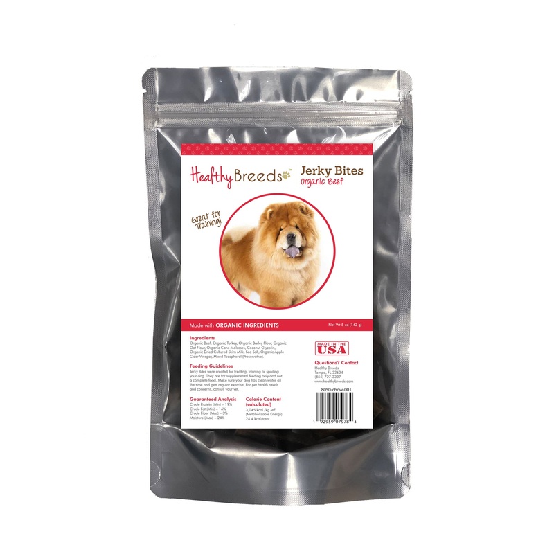 Chow Chow Jerky Bites Beef Recipe Dog Treats 5 oz