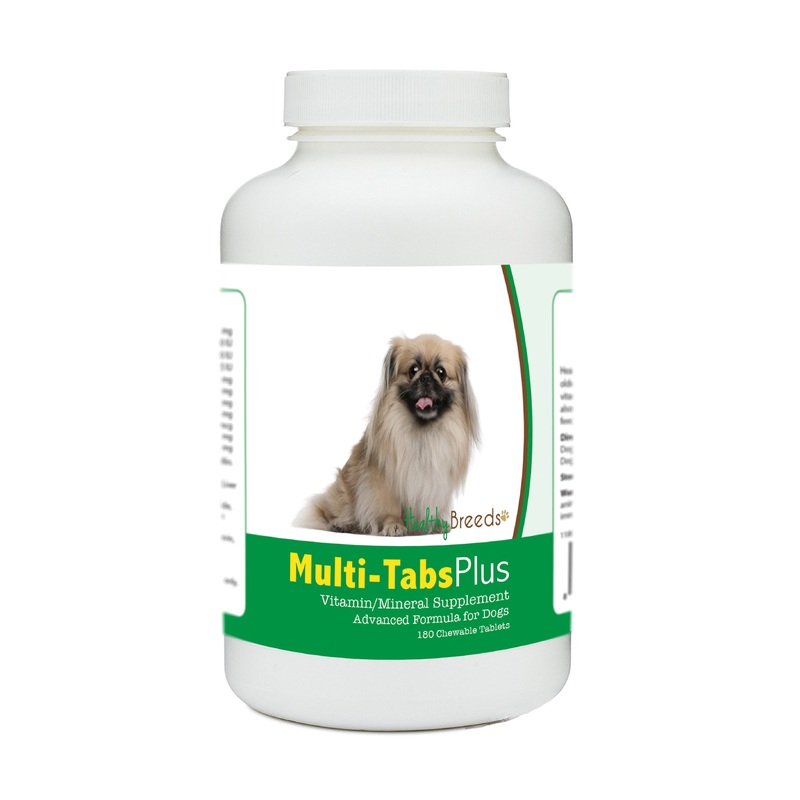Pekingese Multi-Tabs Plus Chewable Tablets 180 Count