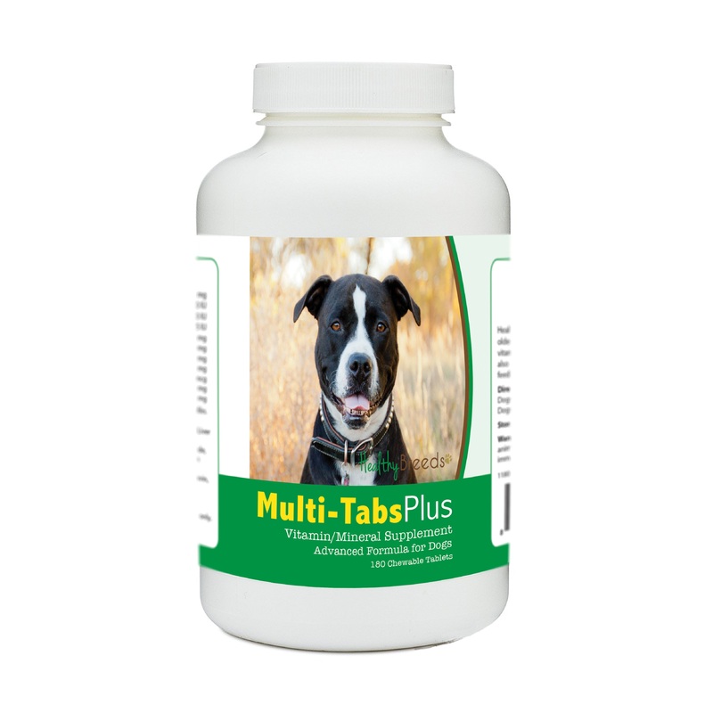 Pit Bull Multi-Tabs Plus Chewable Tablets 180 Count