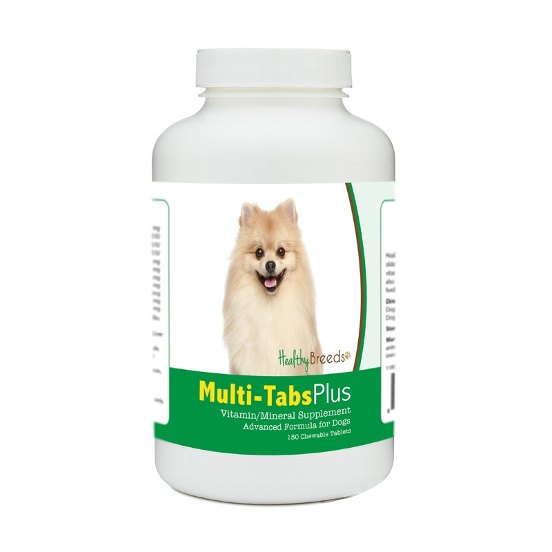 Pomeranian Multi-Tabs Plus Chewable Tablets 180 Count
