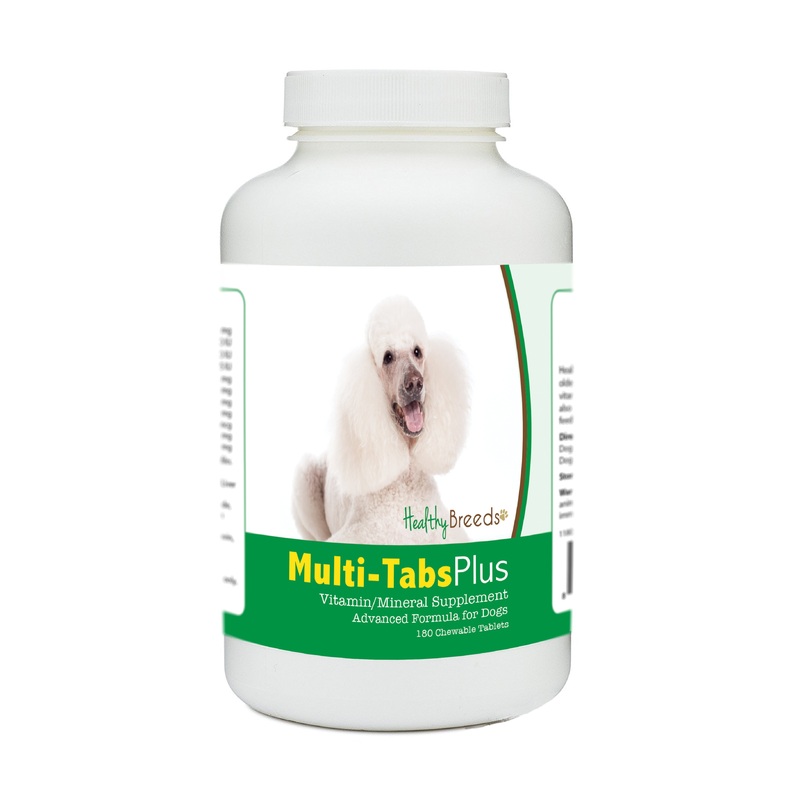Poodle Multi-Tabs Plus Chewable Tablets 180 Count
