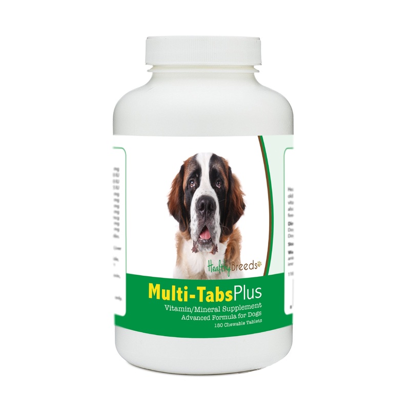 Saint Bernard Multi-Tabs Plus Chewable Tablets 180 Count