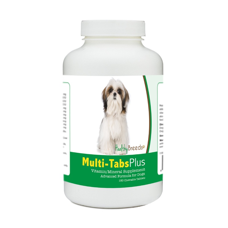 Shih Tzu Multi-Tabs Plus Chewable Tablets 180 Count