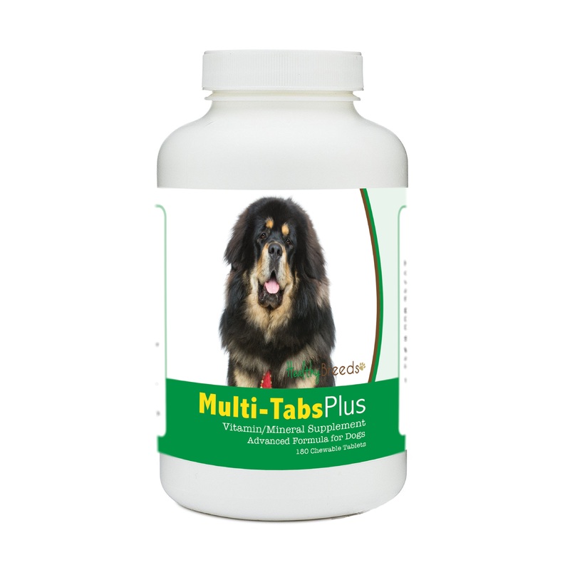 Tibetan Mastiff Multi-Tabs Plus Chewable Tablets 180 Count