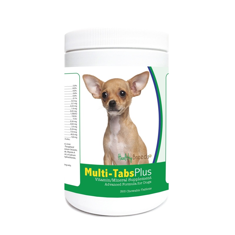Chihuahua Multi-Tabs Plus Chewable Tablets 365 Count