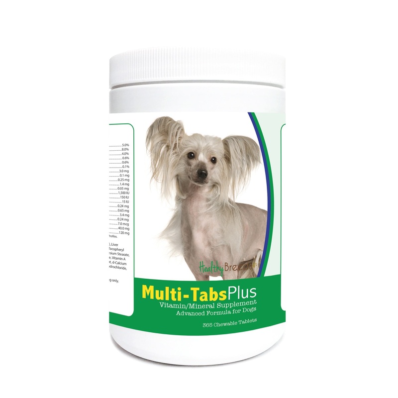Chinese Crested Multi-Tabs Plus Chewable Tablets 365 Count