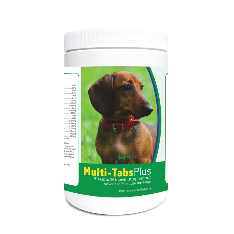 Dachshund Multi-Tabs Plus Chewable Tablets 365 Count