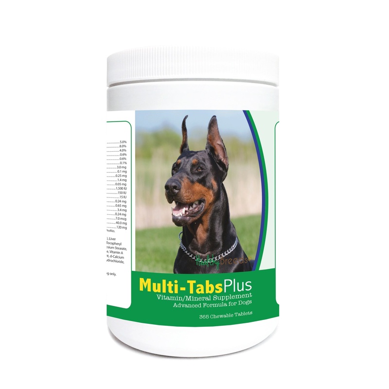 Doberman Pinscher Multi-Tabs Plus Chewable Tablets 365 Count