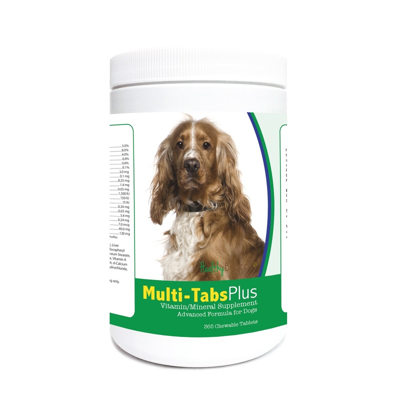 English Cocker Spaniel Multi-Tabs Plus Chewable Tablets 365 Count