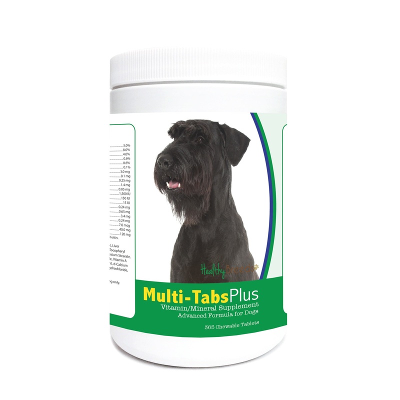 Giant Schnauzer Multi-Tabs Plus Chewable Tablets 365 Count