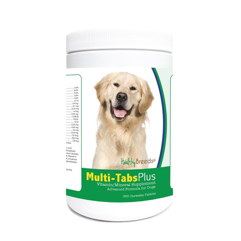 Golden Retriever Multi-Tabs Plus Chewable Tablets 365 Count