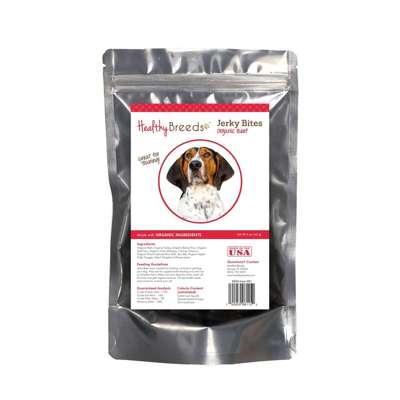 Treeing Walker Coonhound Jerky Bites Beef Recipe Dog Treats 5 oz