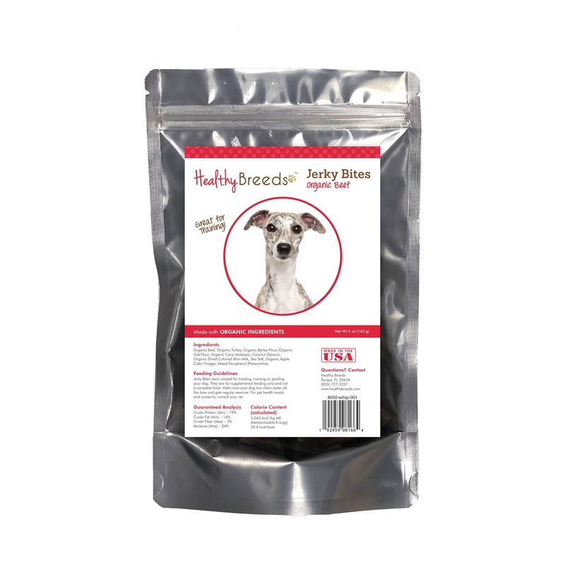 Whippet Jerky Bites Beef Recipe Dog Treats 5 oz