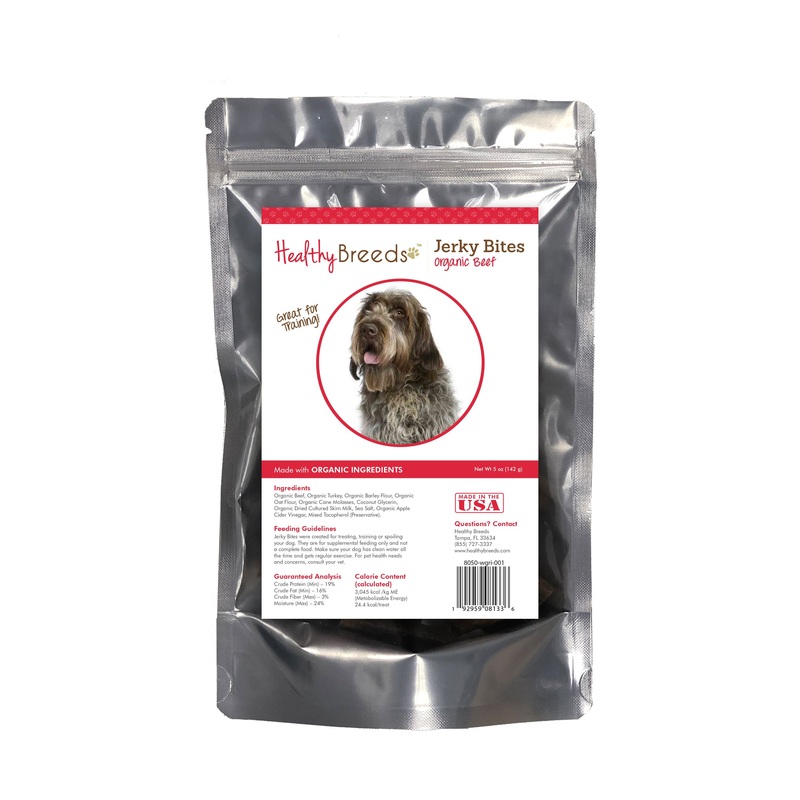 Wirehaired Pointing Griffon Jerky Bites Beef Recipe Dog Treats 5 oz