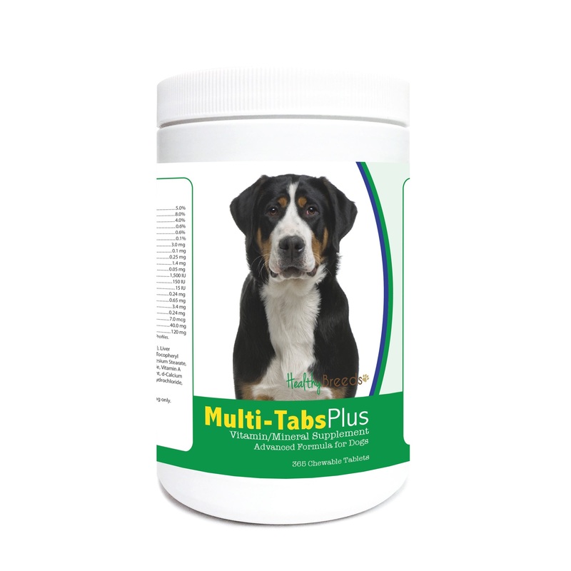 Greater Swiss Mountain Dog Multi-Tabs Plus Chewable Tablets 365 Count