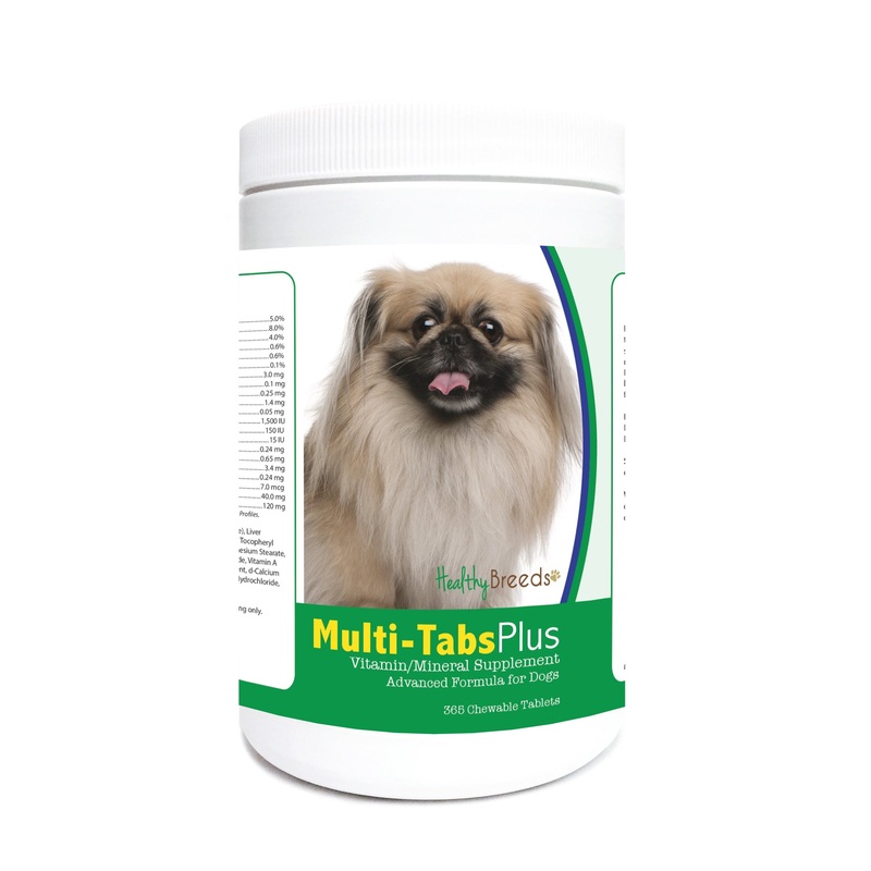 Pekingese Multi-Tabs Plus Chewable Tablets 365 Count