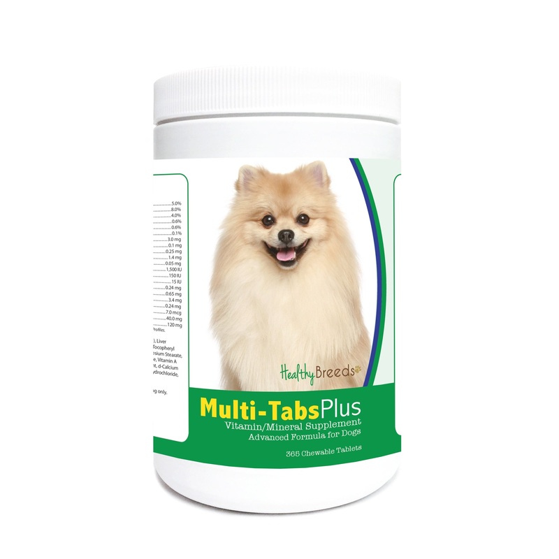 Pomeranian Multi-Tabs Plus Chewable Tablets 365 Count