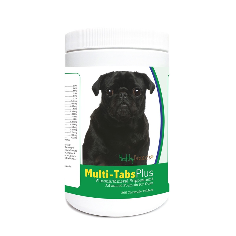 Pug Multi-Tabs Plus Chewable Tablets 365 Count