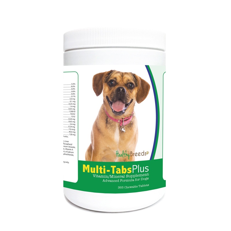 Puggle Multi-Tabs Plus Chewable Tablets 365 Count