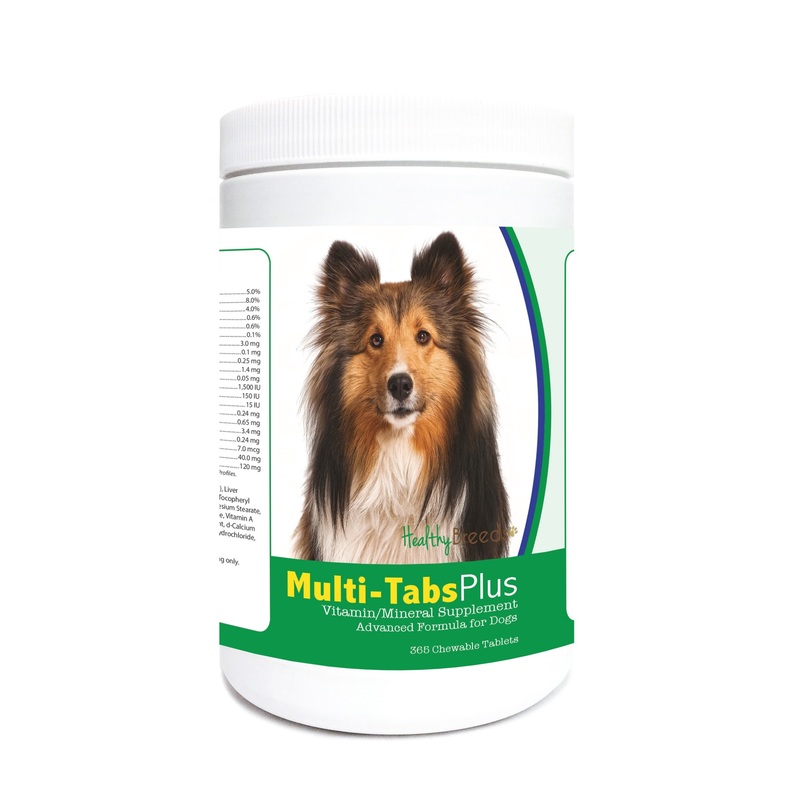 Shetland Sheepdog Multi-Tabs Plus Chewable Tablets 365 Count