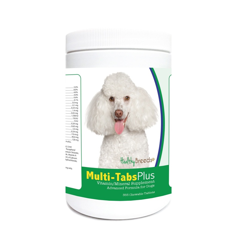 Toy Poodle Multi-Tabs Plus Chewable Tablets 365 Count