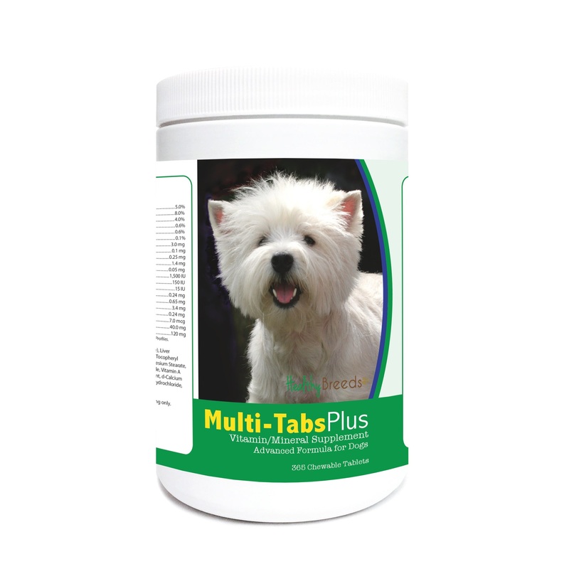 West Highland White Terrier Multi-Tabs Plus Chewable Tablets 365 Count