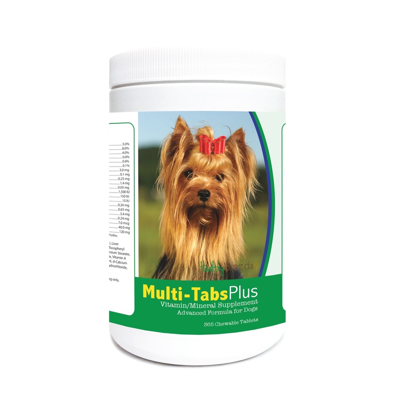 Yorkshire Terrier Multi-Tabs Plus Chewable Tablets 365 Count