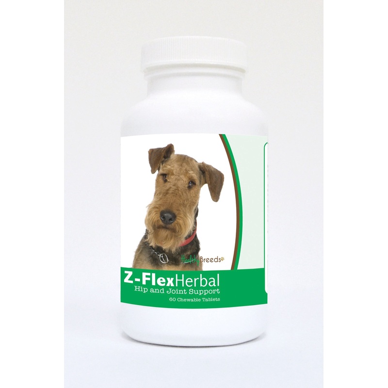 Airedale Terrier Natural Joint Support Chewable Tablets 60 Count