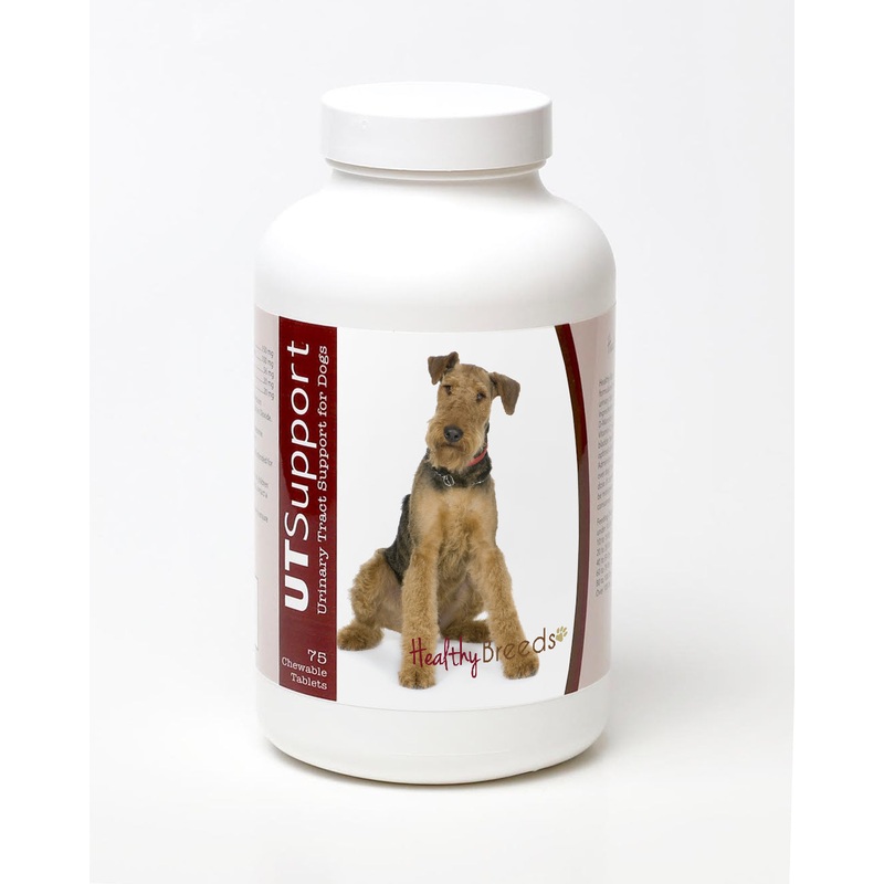 Airedale Terrier Cranberry Chewables 75 Count