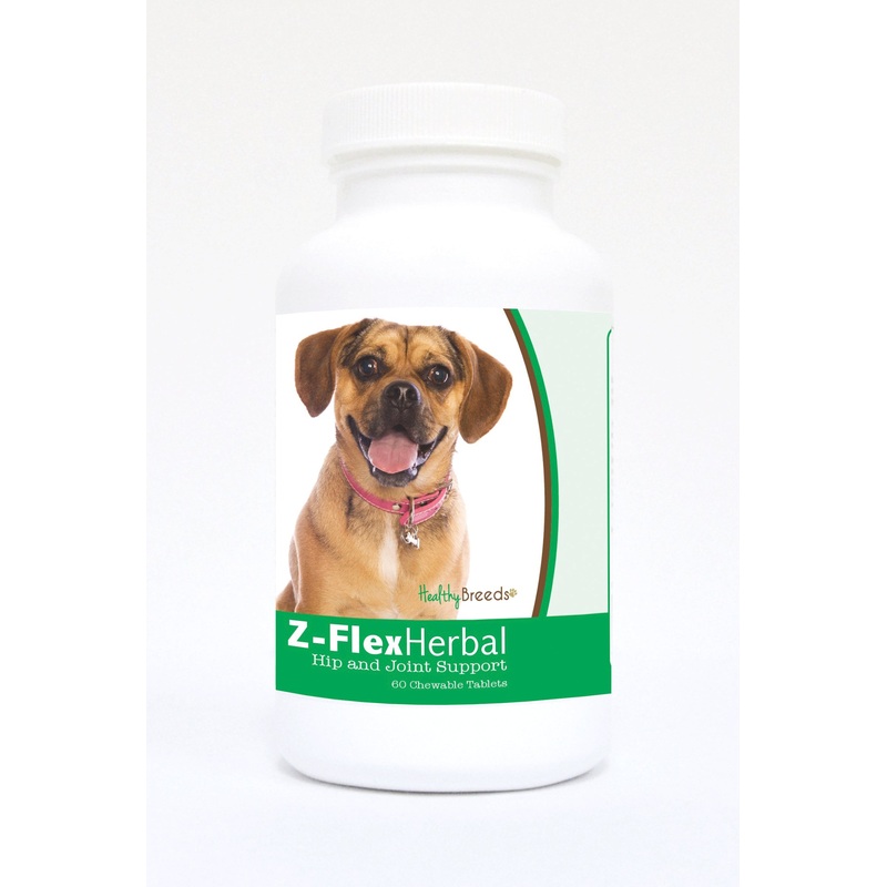 Puggle Natural Joint Support Chewable Tablets 60 Count