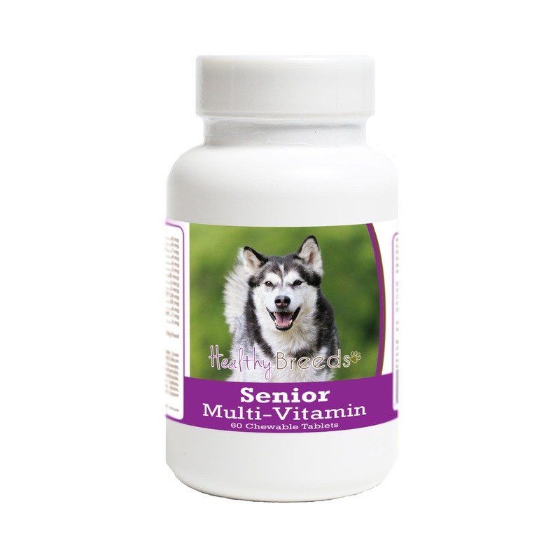 Alaskan Malamute Senior Dog Multivitamin Tablets 60 Count