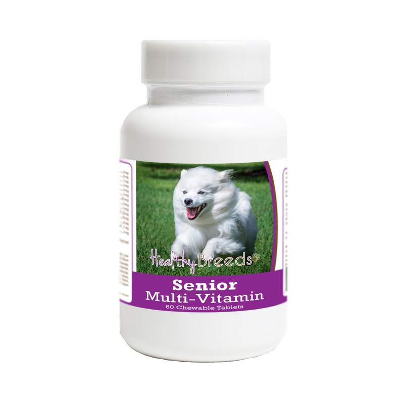 American Eskimo Dog Senior Dog Multivitamin Tablets 60 Count