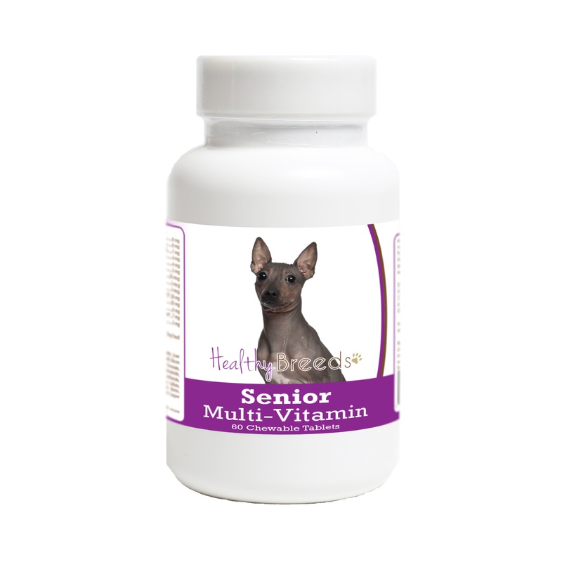 AmericanHairlessTerrier Senior Dog Multivitamin Tablets 60 Count