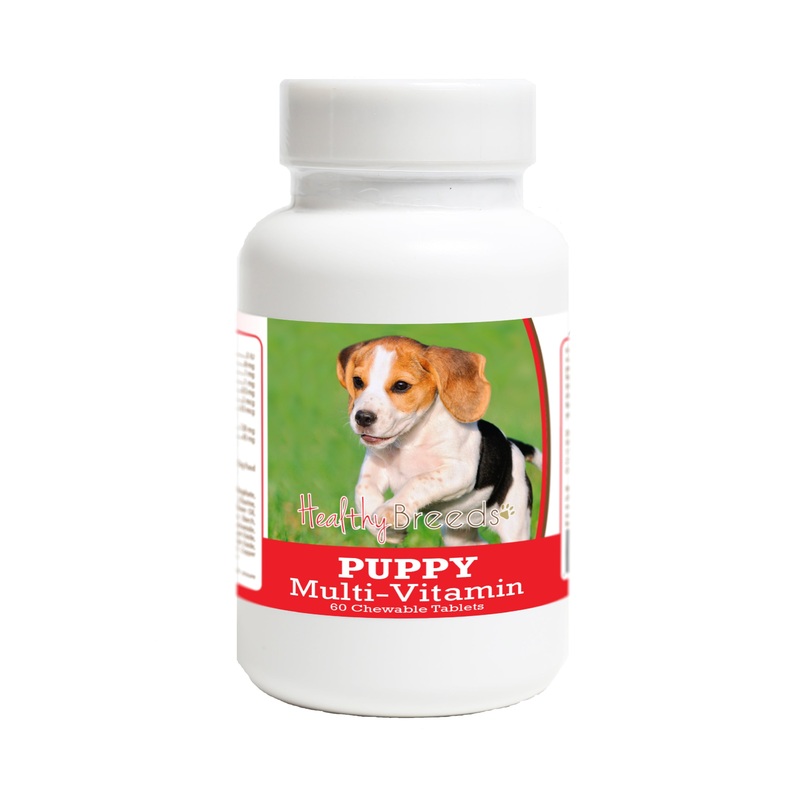 Beagle Puppy Dog Multivitamin Tablet 60 Count