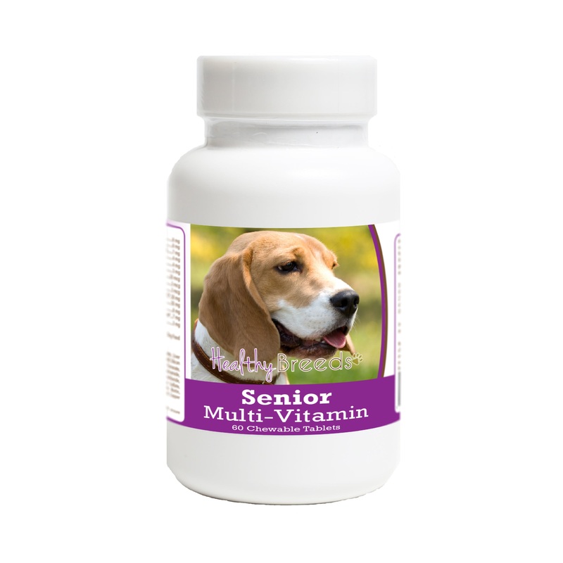 Beagle Senior Dog Multivitamin Tablets 60 Count