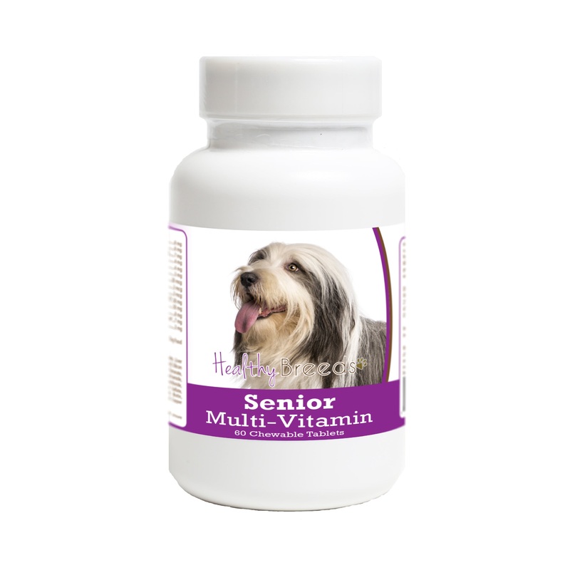 Bearded Collie Senior Dog Multivitamin Tablets 60 Count