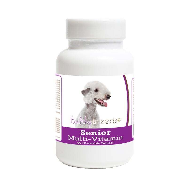 Bedlington Terrier Senior Dog Multivitamin Tablets 60 Count