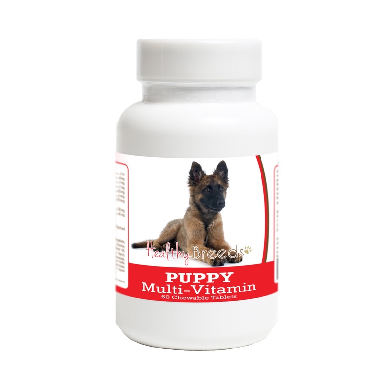 Belgian Tervuren Puppy Dog Multivitamin Tablet 60 Count