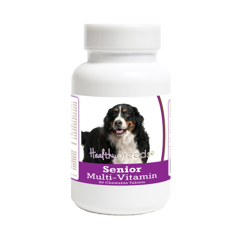 Bernese Mountain Dog Senior Dog Multivitamin Tablets 60 Count