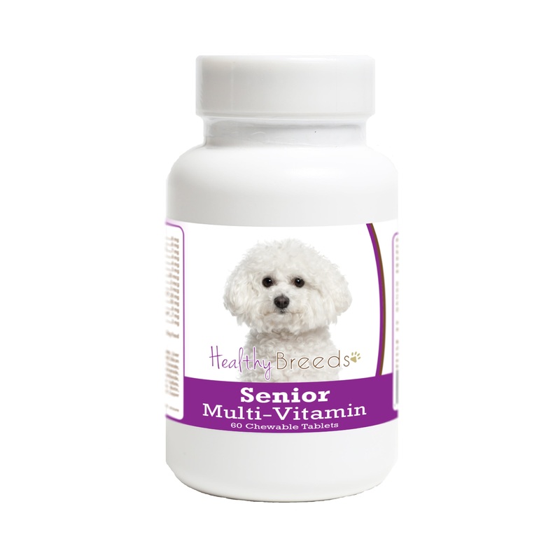 Bichon Frise Senior Dog Multivitamin Tablets 60 Count