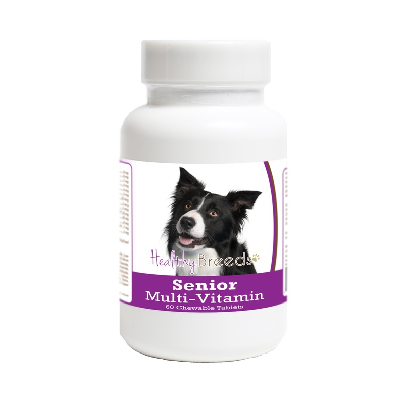 Border Collie Senior Dog Multivitamin Tablets 60 Count