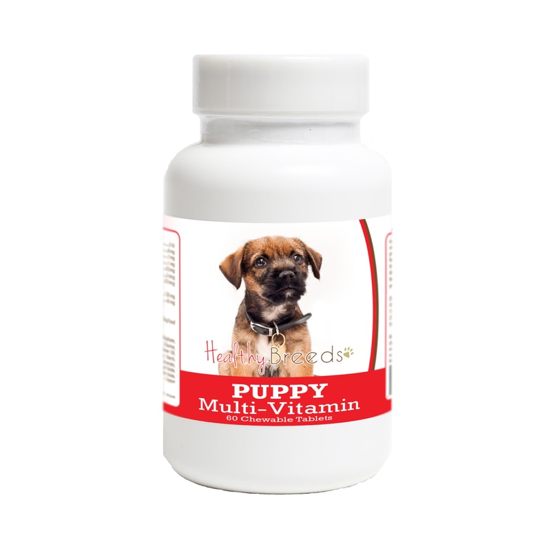Border Terrier Puppy Dog Multivitamin Tablet 60 Count