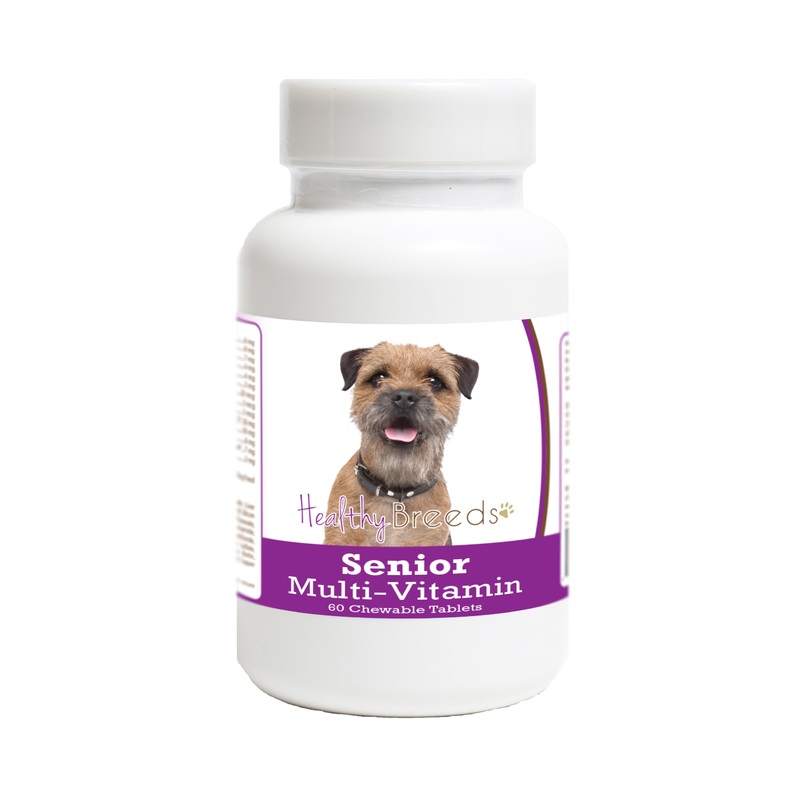 Border Terrier Senior Dog Multivitamin Tablets 60 Count